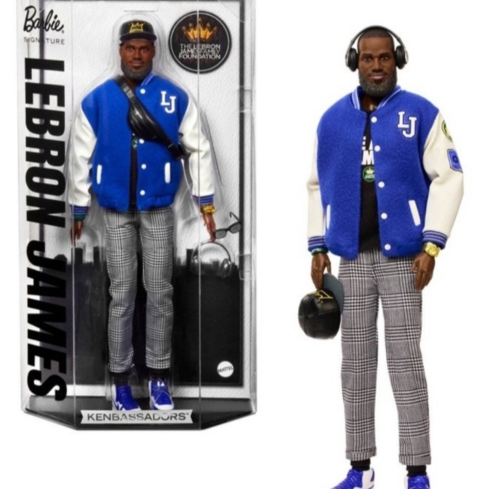 Barbie Kenbassadors LeBron James Doll